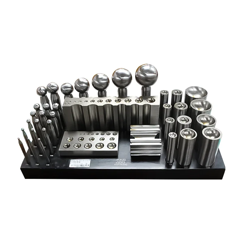 Dapping Block And Punch Set Jewelry Doming - 2026/Bloque de metal de bajo precio