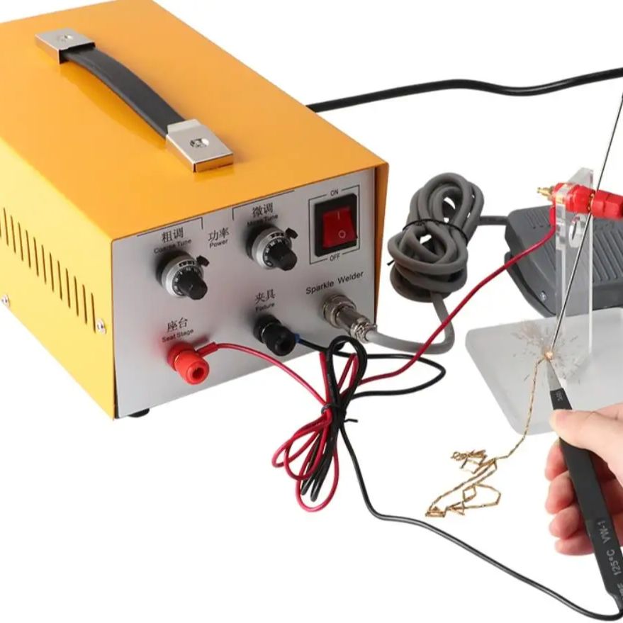 Handheld Laser Spot Welder Jewelry Gold - Soldadora Láser Portátil de 30A, 220V,