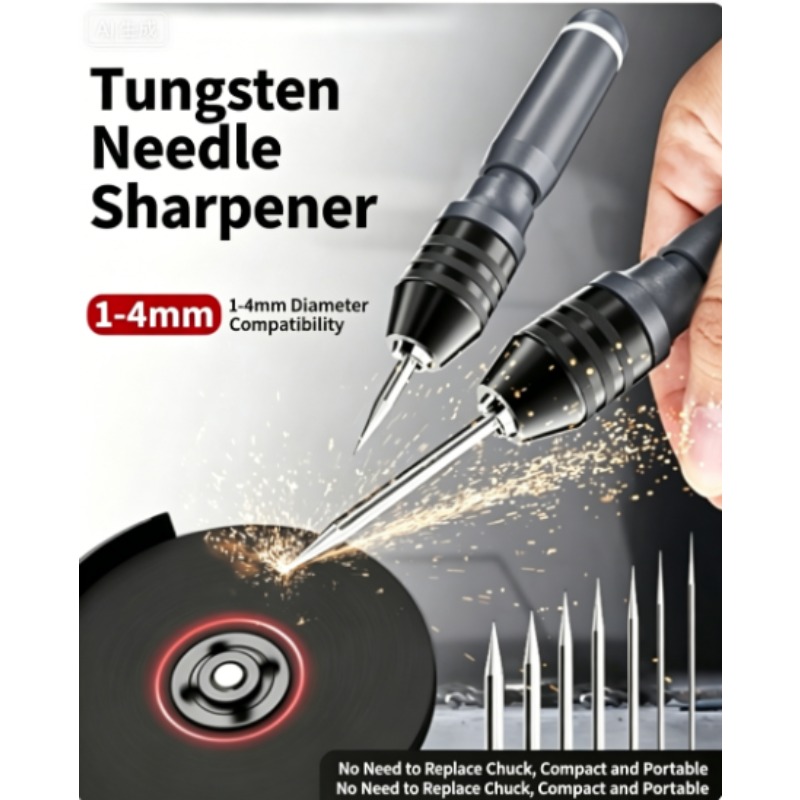 Tungsten Electrode Needle Sharpener Tool - Herramienta de Afilado de Electrodos de