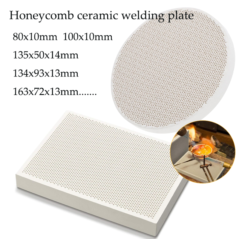 Jewelry Soldering Board Ceramic Honeycomb - Tablero de soldadura de panal de