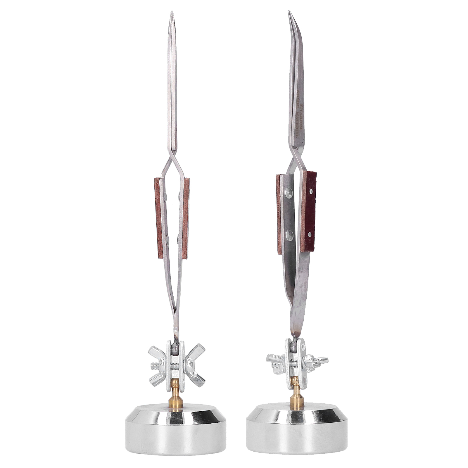 Third Hand Soldering Tweezers Base Clamp - Base Metálica de Tercera Mano con