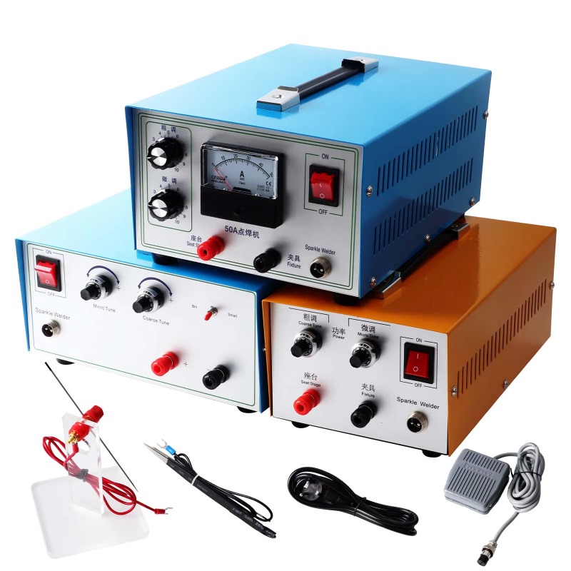 Argon Spot Welder Jewelry Welding Machine - Soldadora de puntos portátil TIG para