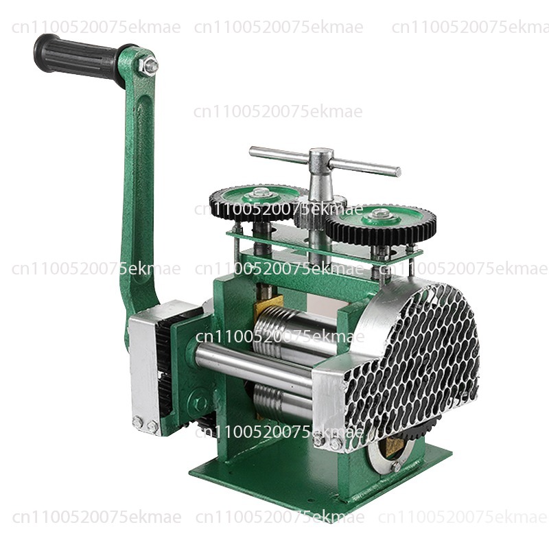 Jewelry Rolling Mill Manual Wire Flat Roller - Máquina Manual de Laminado y Prensado