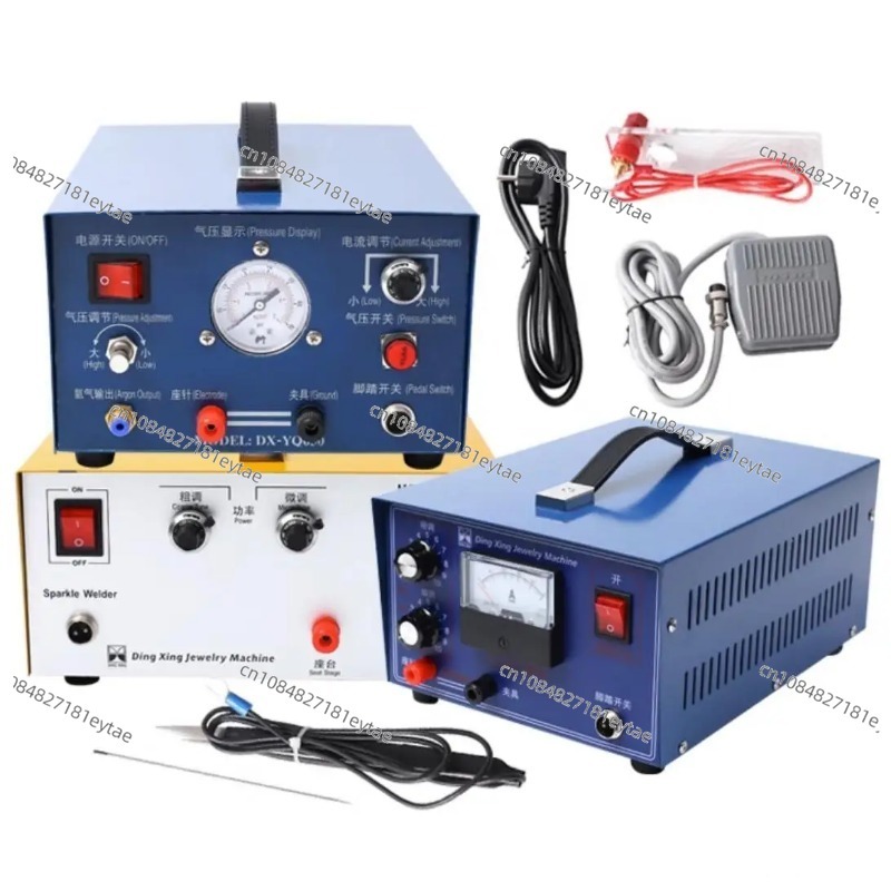 Handheld Laser Spot Welder Jewelry Gold - Soldadora Láser de Puntos Portátil DX-80A,