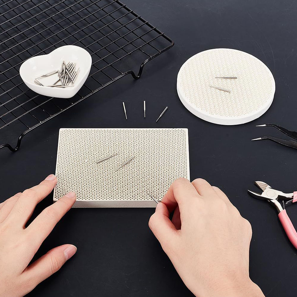 Jewelry Soldering Board Ceramic Honeycomb - Tablero de soldadura de panal de
