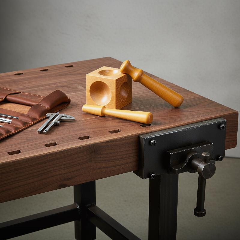 Dapping Block And Punch Set Jewelry Doming - Bloque de punzonado cuadrado para joyería,