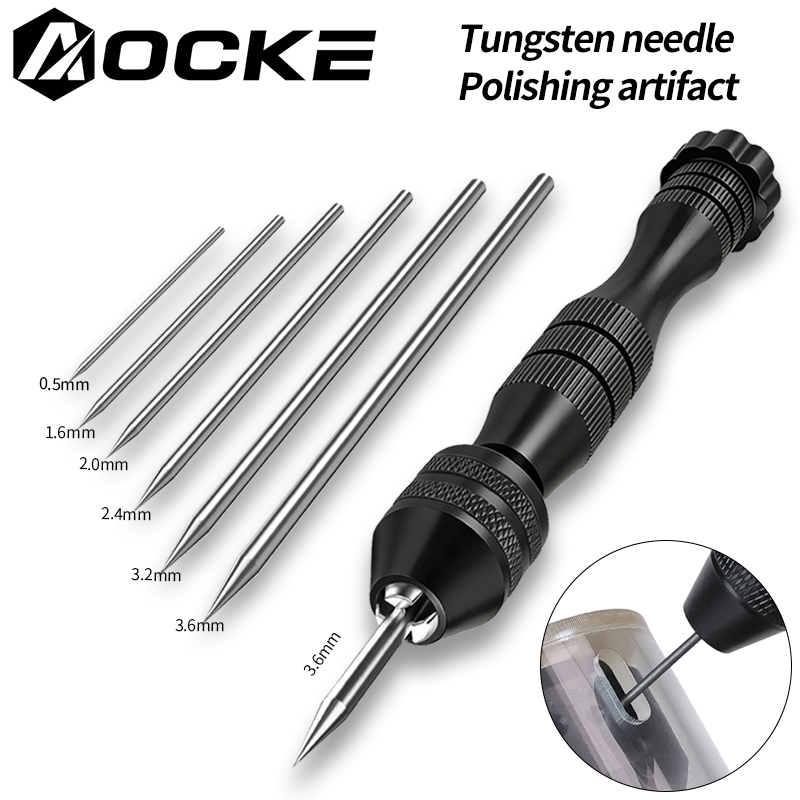AOCKE Portaagujas de tungsteno - Tungsten Electrode Needle Sharpener Tool reseña y precio
