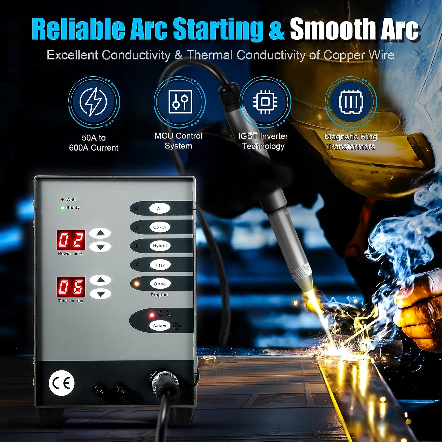 Soldadora por Puntos CNC Autom - Argon Spot Welder Jewelry Welding Machine reseña y precio