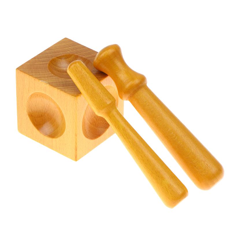Accesorios de joyería, bloque  - Dapping Block And Punch Set Jewelry Doming reseña y precio
