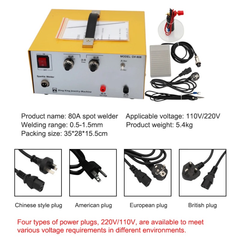 Soldador Láser de Puntos Pulsa - Handheld Laser Spot Welder Jewelry Gold reseña y precio