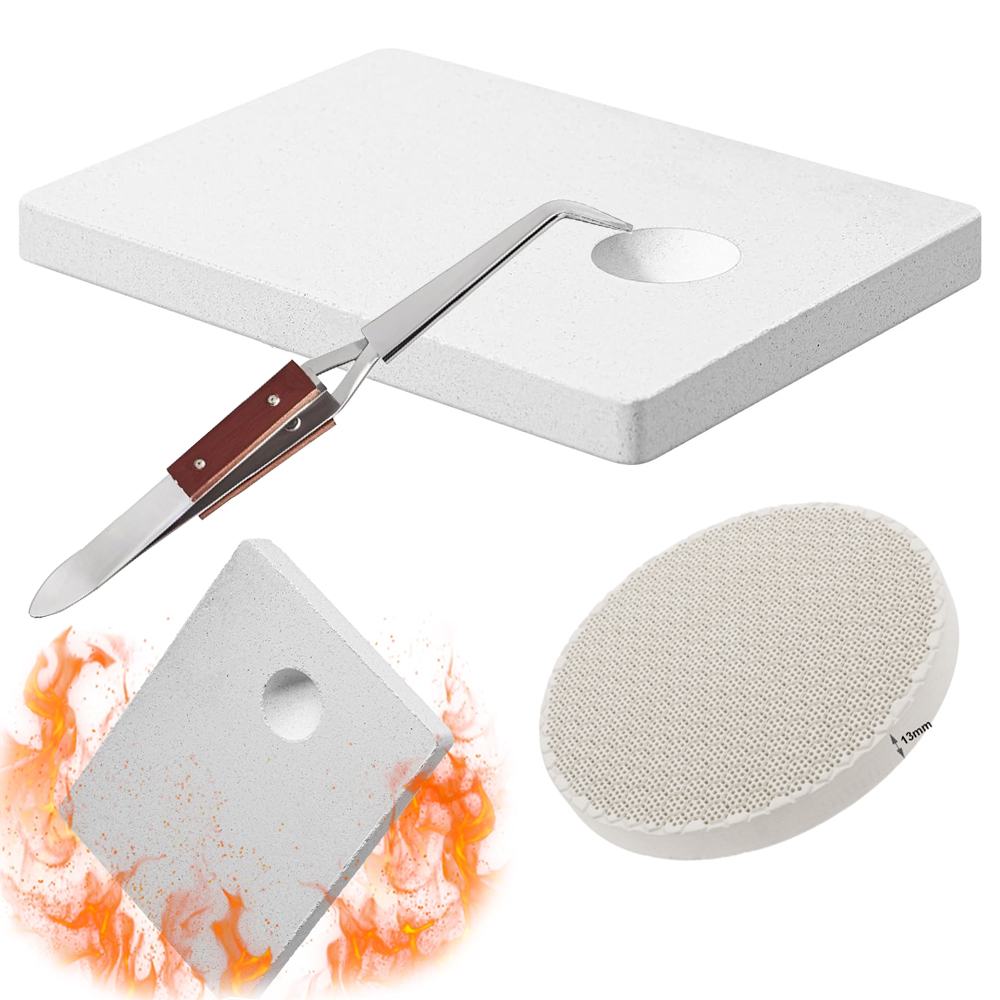 Juego de almohadillas de solda - Jewelry Soldering Board Ceramic Honeycomb reseña y precio