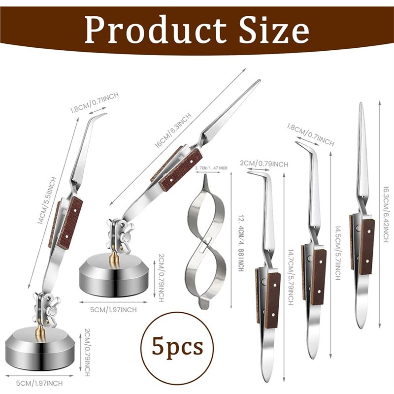 Pinzas de soldadura AT63 con b - Third Hand Soldering Tweezers Base Clamp reseña y precio