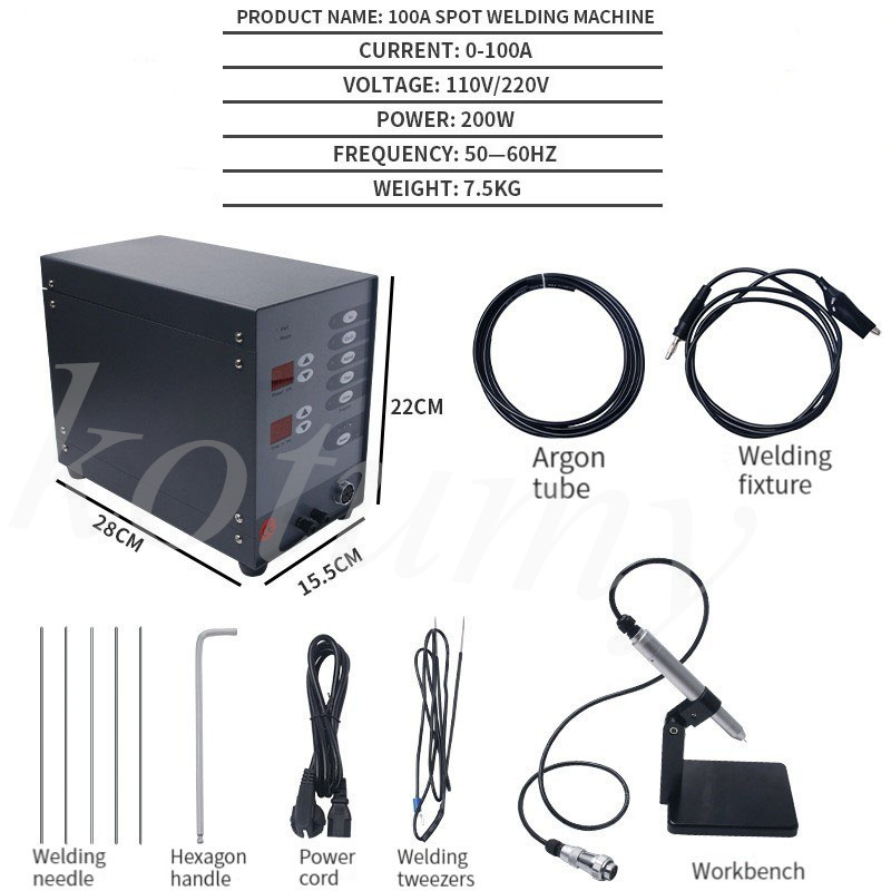Soldador de Puntos para Joyerí - Argon Spot Welder Jewelry Welding Machine reseña y precio