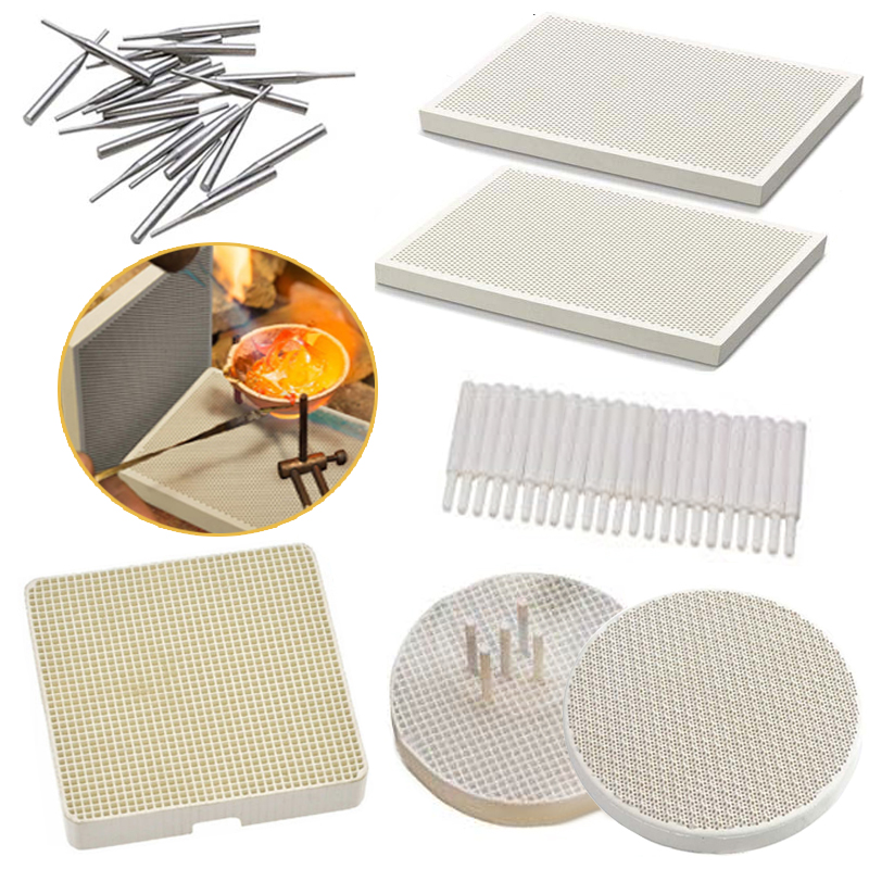 Placa de Cerámica Redonda/Cuad - Jewelry Soldering Board Ceramic Honeycomb reseña y precio