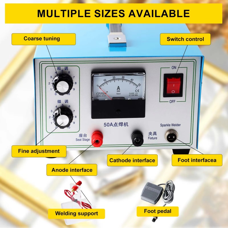 Soldadora de puntos portátil T - Argon Spot Welder Jewelry Welding Machine reseña y precio