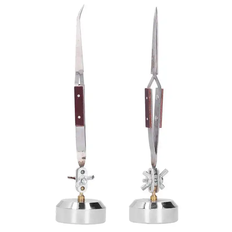 Pinza de soldadura Rebound, he - Third Hand Soldering Tweezers Base Clamp reseña y precio