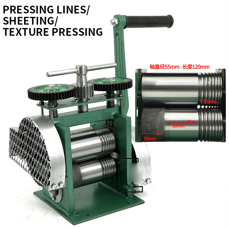 Prensa Manual para joyería, má - Jewelry Rolling Mill Manual Wire Flat Roller reseña y precio