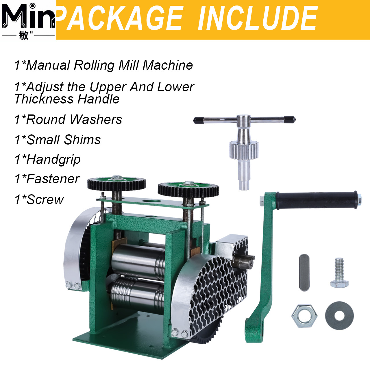 Máquina Laminadora de Joyería  - Jewelry Rolling Mill Manual Wire Flat Roller reseña y precio