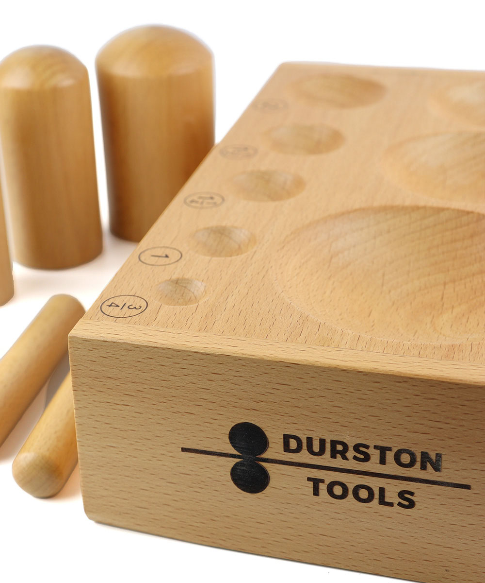 Juego de Punzones de Madera Du - Dapping Block And Punch Set Jewelry Doming reseña y precio