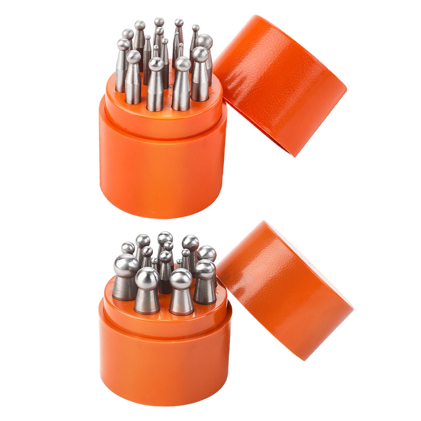 Herramientas de estampado de j - Dapping Block And Punch Set Jewelry Doming reseña y precio