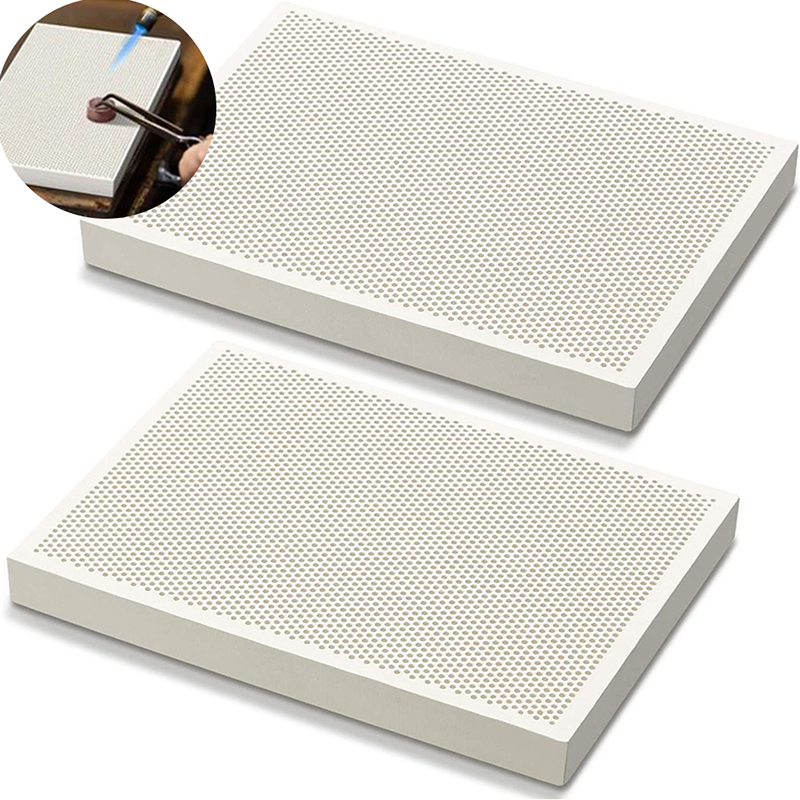 1 unidad de placa de cerámica  - Jewelry Soldering Board Ceramic Honeycomb reseña y precio