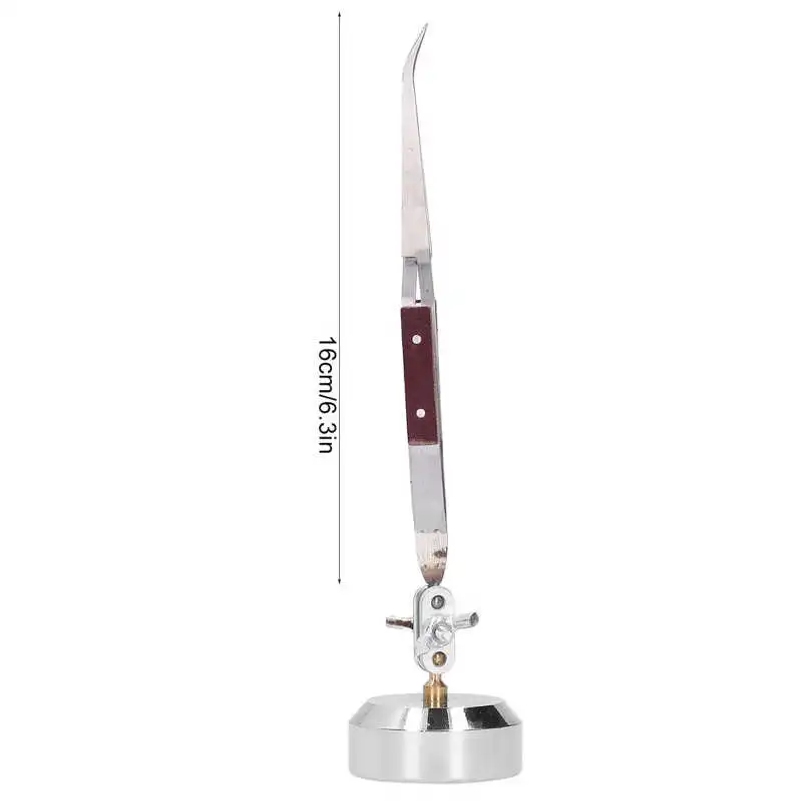 Base metálica para tercera man - Third Hand Soldering Tweezers Base Clamp reseña y precio